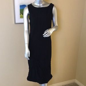DONNA Fashions Made In Canada Stretchy Boatneck Dress